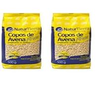 Naturtierra Naturtierra Copos De Avena Finos 500 G 530 g (Paquete de 2)