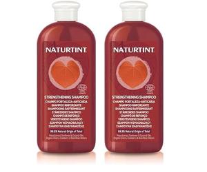 Naturtint Champú Fortaleza Anticaída, Tratamiento Crece Pelo, Estimula el Crecimiento Capilar, Para Cabellos Débiles o con Problemas de Caída, 99% Ingredientes Naturales, ECOCERT, 330 ml