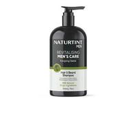 Naturtint Revitalising Men's Care Hair And Beard Shampoo Energizing Cleansing 500ml