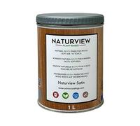 NATURVIEW A12W102 - Barniz Para Madera Poliuretano BIO al Agua. Interior. Tacto Soft-Seda. (Satinado, 1L)