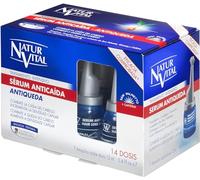 NaturVital Ampollas Anticaída Caída Capilar Hombre y Mujer 14 Dosis | Tratamiento anticaída en 14 dosis, sin sulfatos, parabenos ni colorantes. Ayuda a fortalecer el cabello y a reducir la caída.