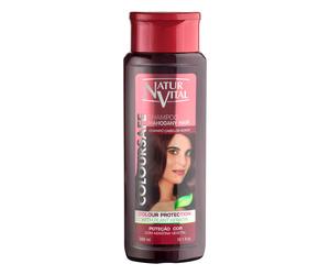 Naturvital - champú coloursafe cabellos caoba, sin parabenos ni silic