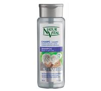 Naturvital - champú silver, sin parabenos, natural, cabellos blancos