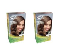 NaturVital Coloursafe Tinte Permanente Tono 7 Rubio | Máxima Cobertura de Canas | Sin Amoníaco - 150 ml (Paquete de 2)