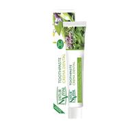 NaturVital Crema Dental Aliento Fresco Menta y Salvia 75 ml | Pasta dental natural con Menta, Salvia, Camomila y Tomillo. Ayuda a mantener un aliento fresco.