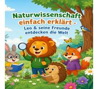Naturwissenschaft einfach erklärt - Leo & seine Freunde entdecken die Welt: 50 spannende Fragen und Antworten für neugierige Kinder | Biologie, Physik, Technik & Weltraum spielerisch lernen