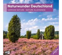 Naturwunder Deutschland Broschürenkalender 2026 - 30x30 - Art12: Bildstarker Landschaftskalender im Hochformat (aufgeklappt 30x60 cm) | zum Eintragen
