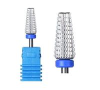 Natury Nails Fresa 5 en 1 de Carburo de Tungsteno para Torno de uñas. Manicura Rusa, Pedicura, Esmaltes, Uñas Acrílicas y Uñas de Gel (Grano Medio)