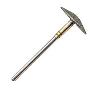 Natury Nails Fresa de Diamante para Torno de uñas. Broca Tipo Disco para Pedicuras Callosidades y Asperezas. (Grano Grueso)