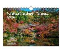 Naturzauber Japón DIN A4 Calendario para 2026 Paisaje Tokio Naturaleza Viajes País Vacaciones - Seelenzauber