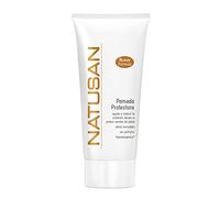 Natusan Pomada protectora para la zona del pañal (100 ml), crema anti irritación para la piel atópica y sensible del bebé recién nacido, crema corporal con extracto de avena para bebés hipoalergénica