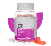 Natusure - NatuHair | Gominolas para el Pelo y Uñas | Vitaminas Pelo + Biotina para el Pelo | Gominolas Vitaminas para el Pelo Biotina Gummies | Hair Vitamins para el Cabello | Hair Growth Gummies