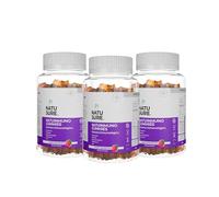 NATUSURE NatuInmuno Pack de 3 (180 Gummies) - Gominolas con Equinácea, Própolis, Bayas de Saúco, Zinc, Vitamina C - Refuerzo Inmunitario y Defensas - Sabor Frambuesa - para Adultos y Niños 8+ Años