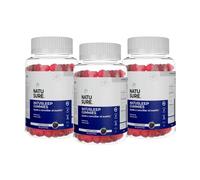 NATUSURE Pack de 3 Unidades NatuSleep (180 ud.) con Melatonina - Complemento Alimenticio Que Mejora la Calidad del Sueño