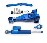 NATWEE Compatible con para FZ09 para MT09 2013 2014 2015 2016 2017-2020 Amortiguador Dirección Aluminio CNC Soporte Amortiguadores Estabilizadores para Motocicletas Amortiguador de Dirección(Ab1)