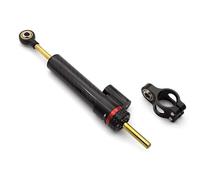 NATWEE Compatible con para FZ09 para MT09 2013 2014 2015 2016 2017-2020 Amortiguador Dirección Aluminio CNC Soporte Amortiguadores Estabilizadores para Motocicletas Amortiguador de Dirección(A1)
