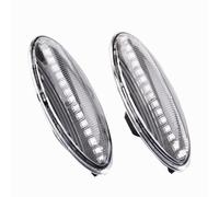 NATWEE Compatible con Toyota para RAV4 para ACA3 para ALA3 MK3 2006 2007 2008 2009 Luces De Señal De Giro De Marcador Lateral Dinámico Intermitente Secuencial Luce Intermitente Lateral(White)