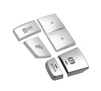 NATWEE Control Freno Mano Botón Compatible con BMW 5 6 Series F10 GT F07 F06 F12 F13 F01 X3 F25 X4 F26 Freno De Mano Panel De Velocidad Variable Interruptor Lateral Botón P Botón De Freno De Mano