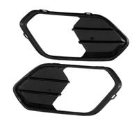 NATWEE Luz Cubierta Antiniebla Compatible con Ford para Escape para Kuga 2017 2018 2019, Luz Antiniebla del Parachoques Delantero del Coche, Marco De Rejilla, Cubierta De Lámpara Antiniebla