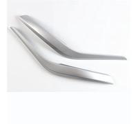 NATWEE Manija de la puerta del coche Reemplazo De La Cubierta Del Reposabrazos De La Manija De La Puerta Interior Compatible Con X1 E84 2010 2011 2012 2013 2014 2015 2016(Silver 2pcs)
