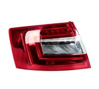 NATWEE Trasera Piloto Posterior Carcasa De Lámpara Advertencia Freno Conjunto Lámparas Traseras Cubierta Luz Trasera Compatible Con Skoda Para Octavia A7 Sedan 2013 2014 2015 2016 2017(Left)