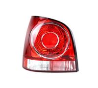 NATWEE Trasera Piloto Posterior Lámpara Advertencia Luz Parachoques Trasero Carcasa Luz Trasera Sin Bombillas Accesorios Automóviles Compatible Con VW Para Polo 2006 2007 2008 2009 2010(Red,Left)