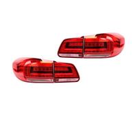 NATWEE Trasera Piloto Posterior Parachoques Trasero Luz Trasera Freno Luz Advertencia Intermitente Conjunto De Lámpara De Marcador Compatible Con VW Para Tiguan 2013 2014 2015 2016