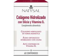 Natysal Colágeno hidrolizado con silicio y vitamina D3 – 60 comprimidos