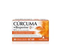 Natysal Cúrcuma con Jengibre y Pimienta Negra 30caps