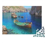Naufragio Puzzles 1000 Pieza Ruinas Adultos Y Niños Entretenimiento Creativo Decoración del Hogar Puzzle Juegos EduGatoivos 1000pcs (75x50cm)
