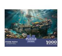 Naufragio Rompecabezas Puzzle De 1000 Piezas - para Adultos, Juego Familiar Y Decoración del Hogar 38x26cm/1000pcs