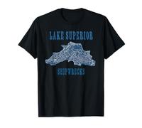 Naufragios del Lago Superior, Grandes Lagos, Barcos, Historia Camiseta
