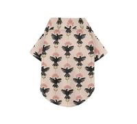Naughty Nile Bird - Camiseta de verano para perro, chaleco con botones, ligero y transpirable, sudadera tipo polo para mascotas, sudadera perfecta para uso diario y sesiones de fotos, talla L-5XL