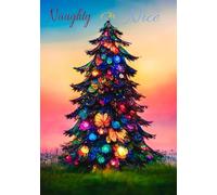 Naughty or Nice: A Christmas Planner with Color Pages of Holiday Season Scenes. This Planner Has More Pages And Designs For A Perfect And Joyful Holiday Book