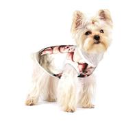 Naughty Pig Baby 1 Dogs - Camiseta estampada suave y transpirable para mascotas pequeñas, chaleco de algodón sin mangas