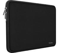 Naukay Funda para portátil de 15,6 Pulgadas, Funda de Neopreno Resistente para portátil/Ordenador portátil/Tablet maletín Compatible con ASUS/DELL/Fujitsu/HP/Sony/Toshiba/Acer/Fujitsu- (Negro)