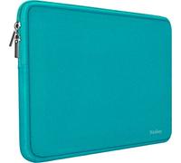 Naukay Funda para portátil de 39.6 cm, Resistente al Polvo, de Neopreno, para Laptop, Tablet, maletín Compatible con HP/DELL/ASUS/Acer/Toshiba/Fujitsu-Azul
