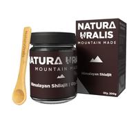 Naura Uralis Shilajit del Himalaya | 200g de Resina Mineral de Shilajit Orgánico, Formado Naturalmente - Shilajit Negro Altamente Potente de Las Montañas del Himalayast