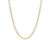 Nautica 1.8mm 24 Inch Anchor Chain Necklace for Men or Women in Yellow Gold Plated Brass