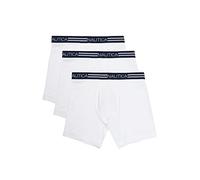 Nautica Calzoncillos bóxer Comfort Cotton Multipack para Hombre. - Blanco -