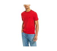 Nautica Camiseta Clase J, Rojo, M para Hombre