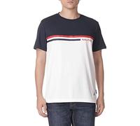 Nautica - Camiseta Navtech Colorblock para Hombre, Marino, XX-Large