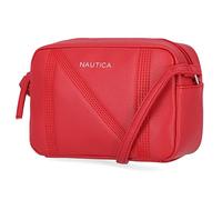 Nautica Candid Logo Crossbody Bright Red One Size
