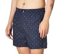 Nautica Classic Cotton Woven Boxer Bxer, Sail/Multi, S para Hombre