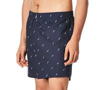 Nautica Classic Cotton Woven Boxer Bxer, Segel/Peacoat Navy, XL para Hombre