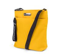 Nautica Diver - Bolso cruzado pequeño de nailon para mujer con correa ajustable para el hombro, Sunny (amarillo), Talla única