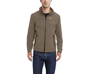 Nautica Golf Casual Wear Windbreaker Jacket, Regular, Big & Tall Sizes Chaqueta, marrón, XXL para Hombre