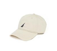 Nautica Gorra de béisbol Ajustable con Logotipo clásico, Avena, Taille Unique para Hombre