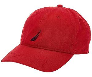 Nautica H71055 Gorra de béisbol, Hombre, Rojo (Deck Red), One Size (Tamaño del Fabricante:OSZ)