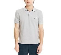 Nautica Hombre K41050 Polo Transpirable para Mejorar Su Comodidad Gris, XX-Small